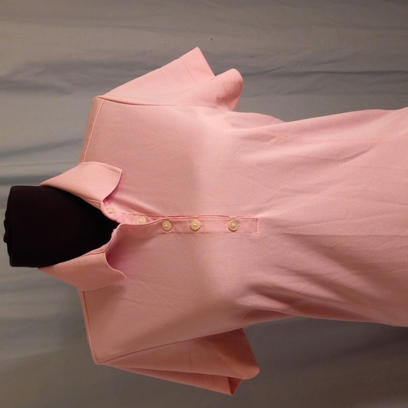 Nike Golf S 4/6 Pink Polo Shirt Fit Dry Henley - Picture 2 of 11